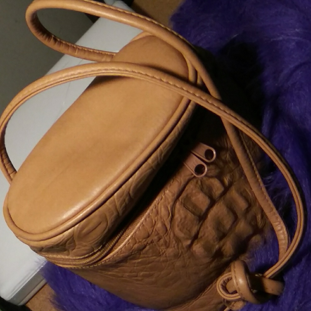 Drum Shoulderbag Faux Croc Dover